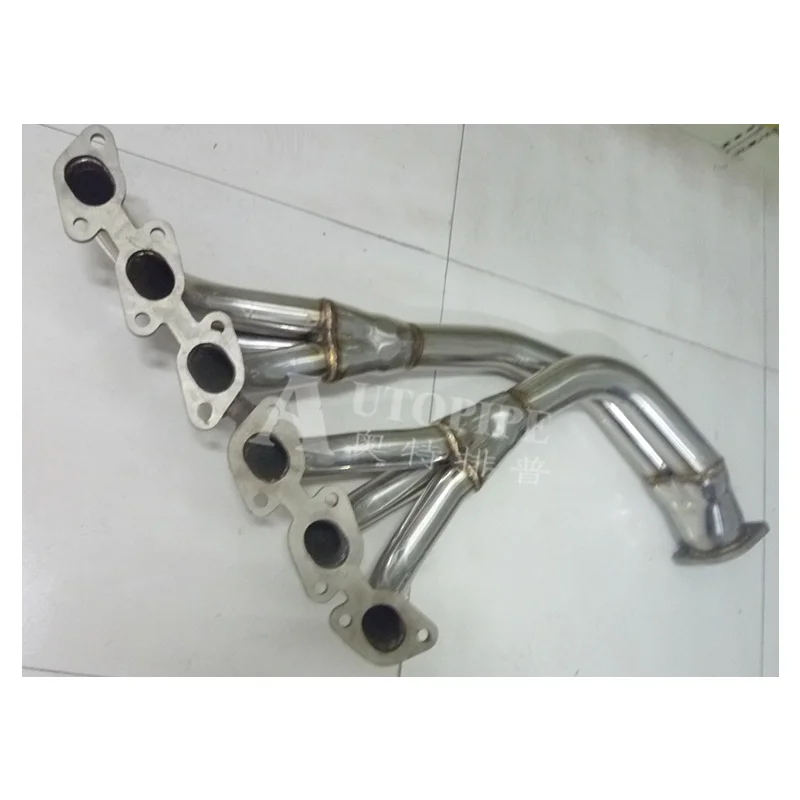 Custom Modified Exhaust Header for Nissan Tb48 6in 1