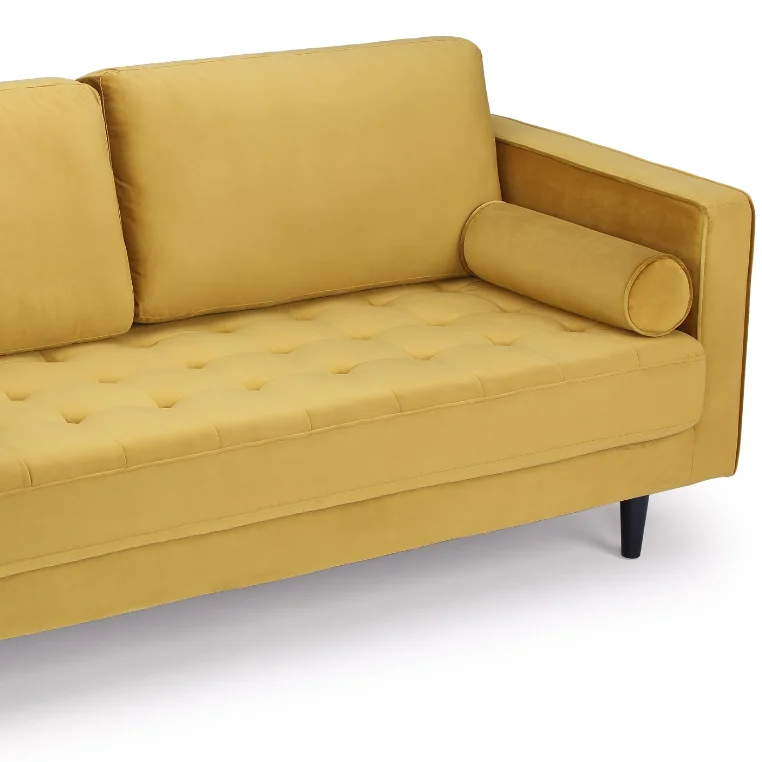 

Hot Sale Modern Nordic Living Room Sofa Set Single Corner Light Luxury Sponge Couch for Hotel Made of Wood SOFA