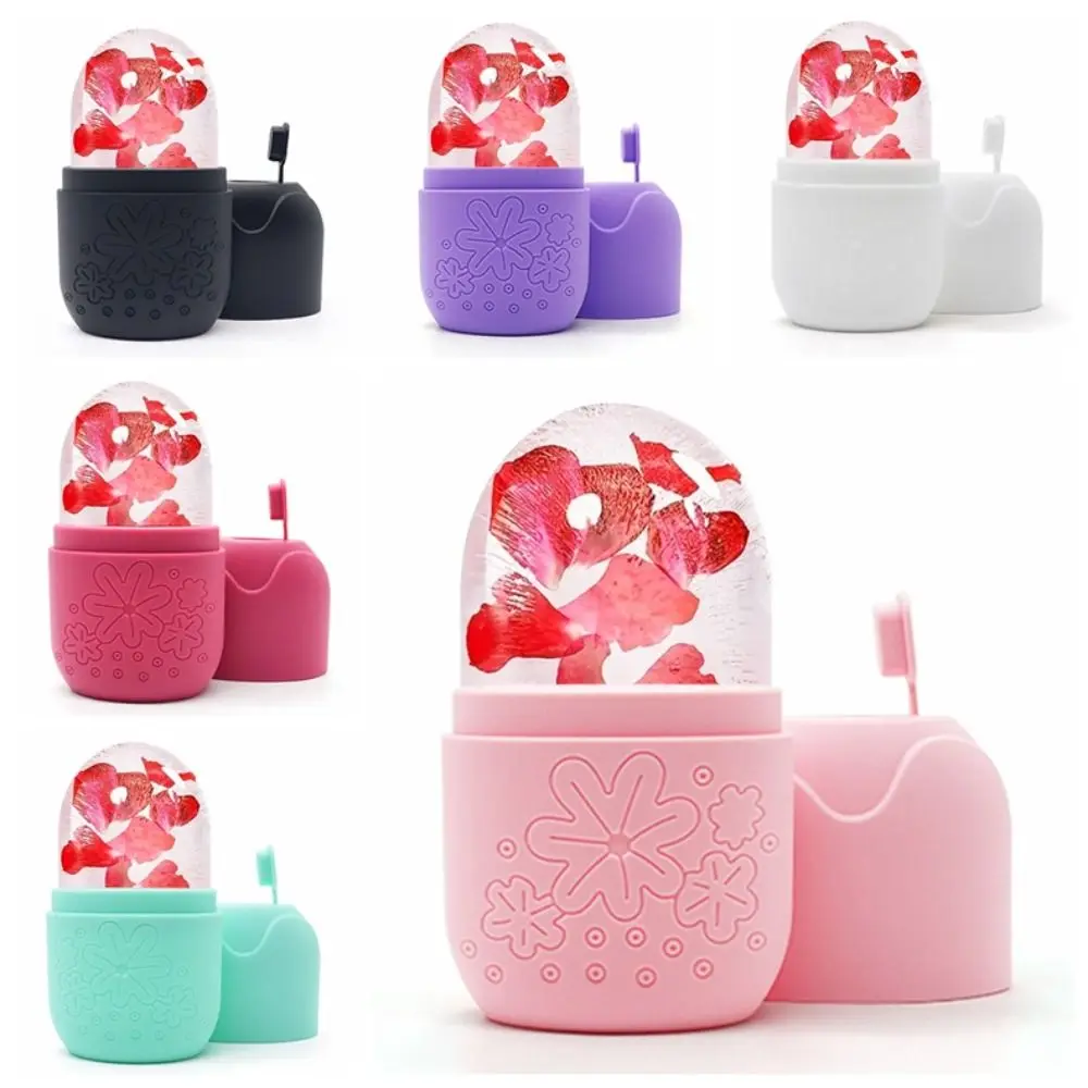 ترقية أسطوانة الثلج سيليكون للوجه الجمال أدوات العناية بالبشرة شد الوجه قالب الثلج قابلة لإعادة الاستخدام مدلك الوجه عيون والرقبة