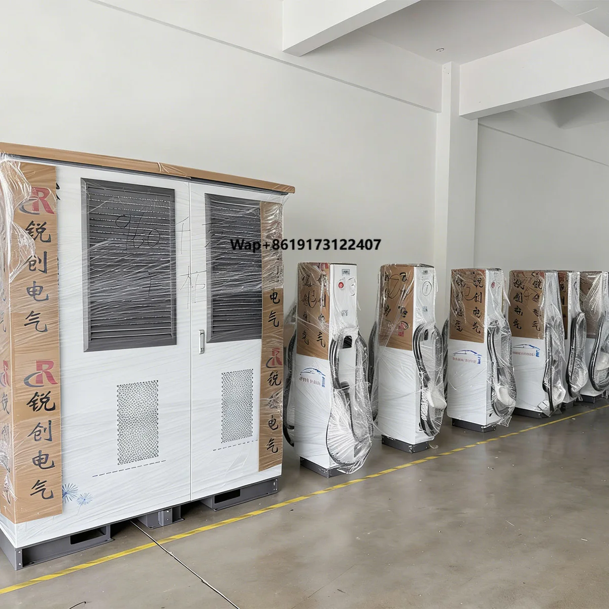 High Efficiency 360kw-960kw Distributed EV Charging System Multi-Outlet Split Type DC Fast Charging Station
