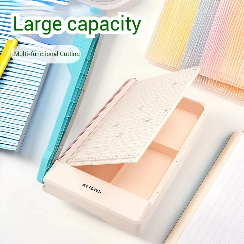 

A4 Multi-Functional Storage Manual Paper Trimmers Knife Photo Paper Portable Paper Cutting Machine Office Knife Cutting Tools