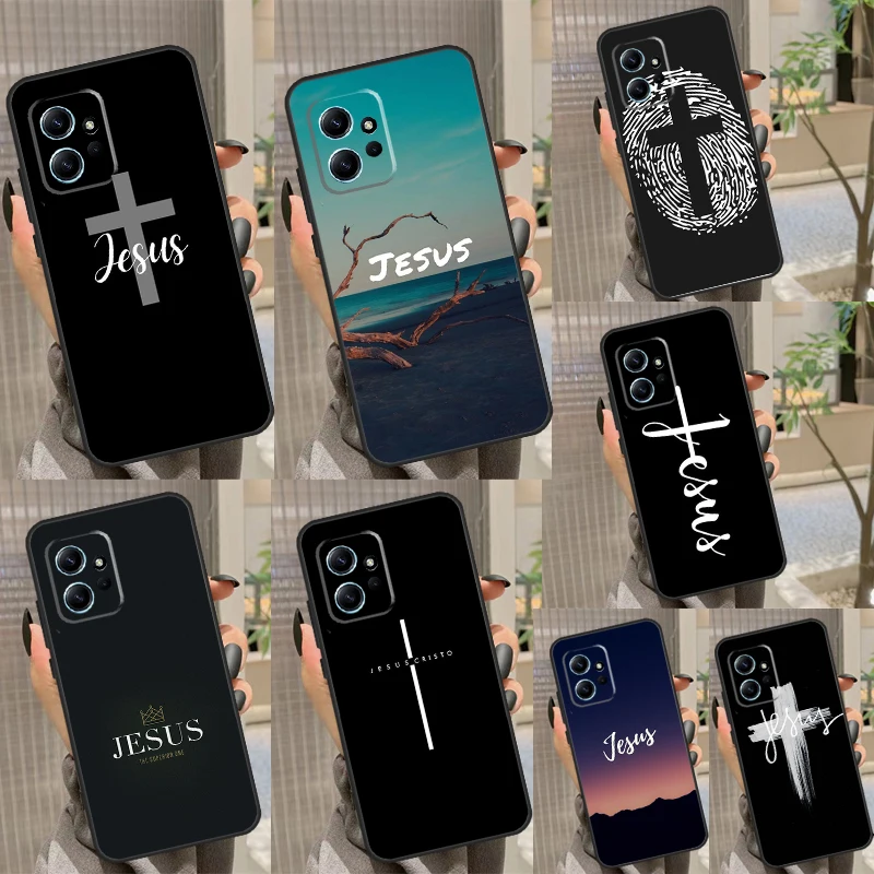 Verse of The Christian Bible Jesus Case For Xiaomi Redmi 12 12C 9C 10C Cover For Redmi Note 11 12 8 9 10 Pro 9S 10S 11S 12S