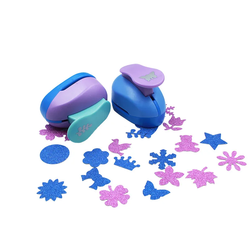 1 STKS DIY Papier Snijden Vlinder Perforator Nieuwe Scrapbooking Handgemaakte 3D Vorm Board Punch ABS Plastic Kid Perforator Kinderen