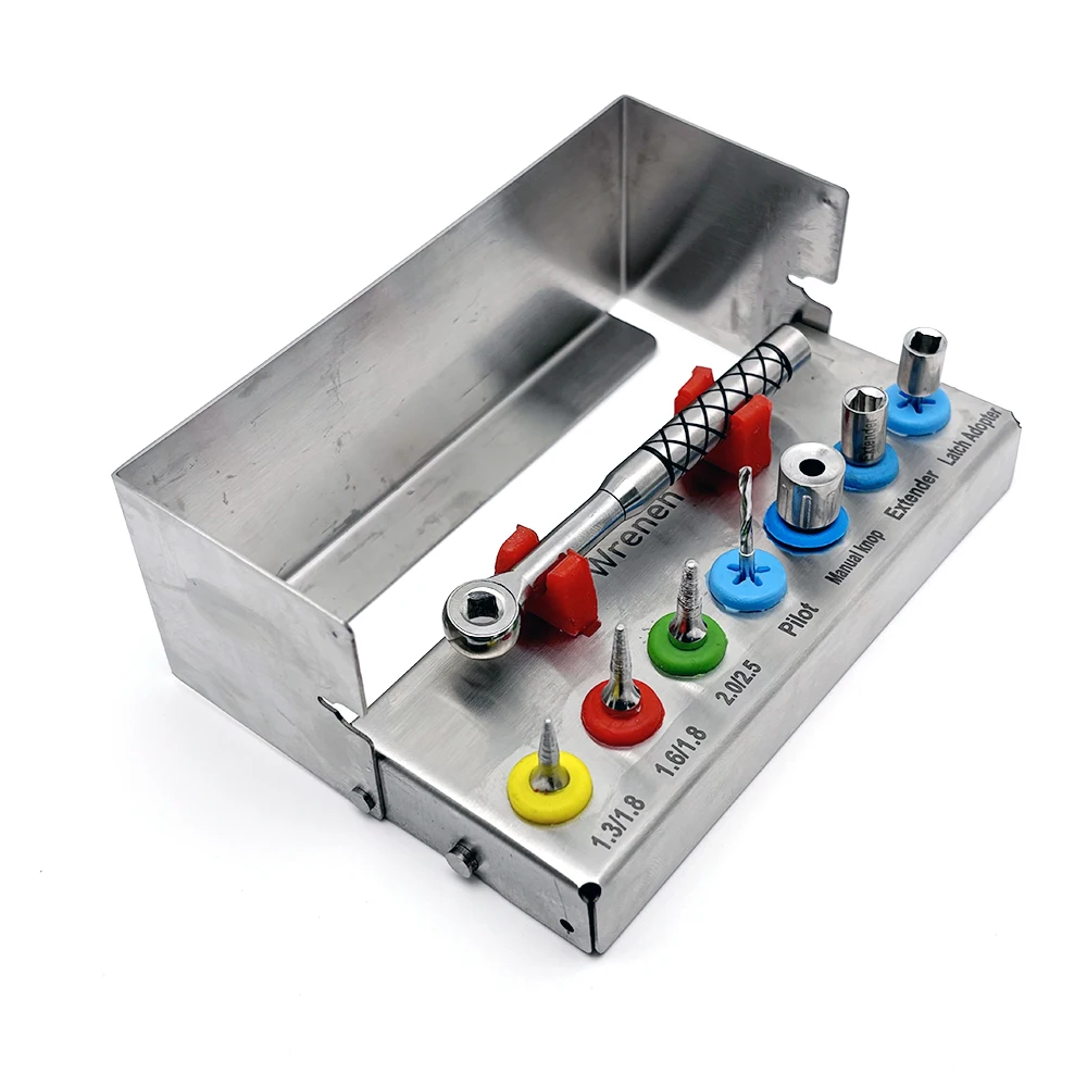 Precision Dental Implant Torque Kit Titanium Tools for Implantology Restoration Prosthetic and Surgical Procedures