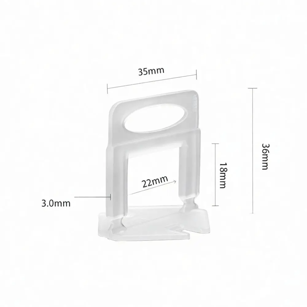 Tile Leveling System Clips Floor Wall Construction Tools Professional Spacer Locator Kit Sustainable Installation Kit