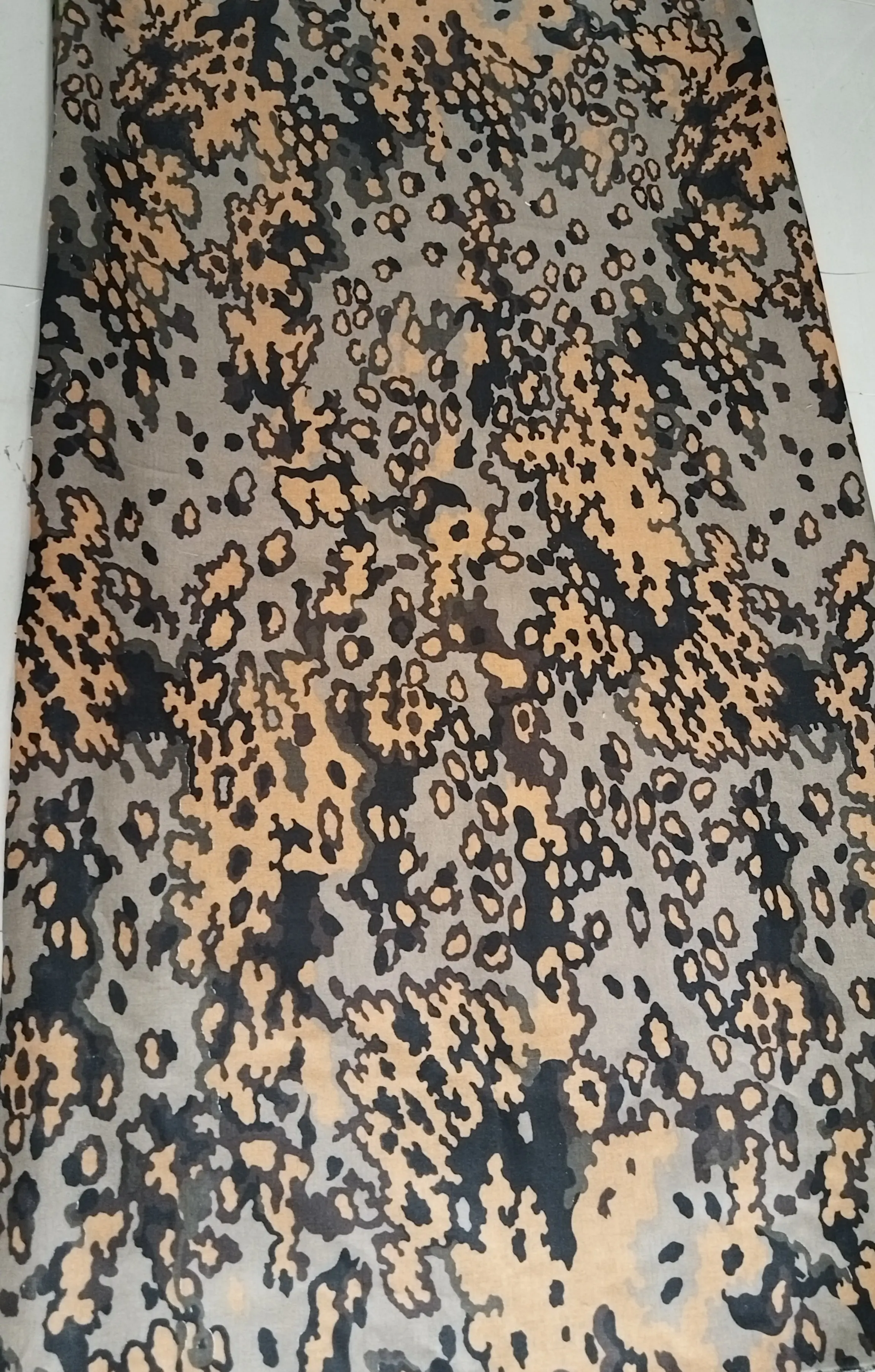 1 Meter Long German Oak Leaf Oakleaf Double-sided Camouflage Fabric, Made of All Cotton Fine Canvas DIY Cloth