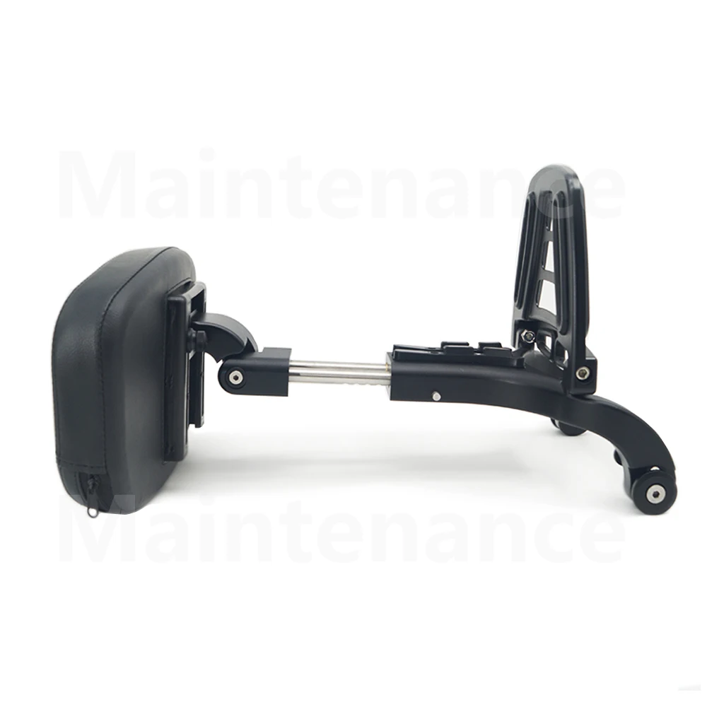 Multi-Purpose Driver Passenger Backrest Black Chrome For Harley Nightster RH-975