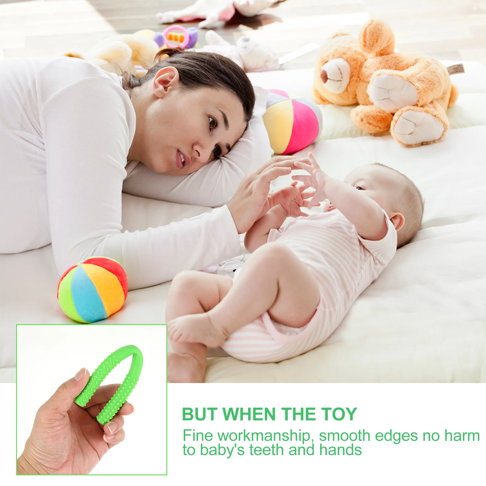 3 個のシリコーンおしゃぶり中空ベビー咀嚼臼歯トレーニング食品グレードのシリコーン幼児用おしゃぶりスーザーガムマッサージ