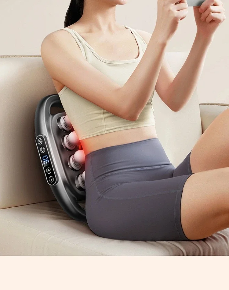 Brand High-End 16-Head Fascia Gun Multi-Head Massager, Waist and Back Muscles Deep Relaxation 16-Head Massager