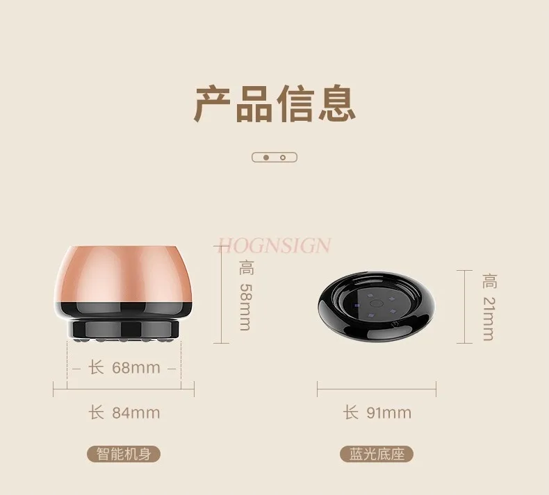 Multifunctional smokeless moxibustion box portable moxibustion household moxibustion scraping jar integrated fumigation