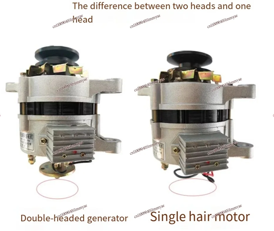 مركبة زراعية دراجة ثلاثية العجلات المغناطيس الدائم الجهد المستمر النحاس النقي 12V14V تعديل تيار مستمر مولد الاستخدام المزدوج 1500 واط #3