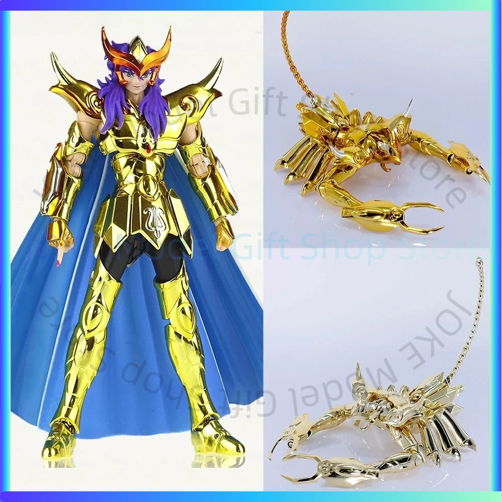 

In Stock CS Model Saint Seiya Myth Cloth EX Scorpio Milo Totem/Object With Metal Armor Knights of the Zodiac Action Figure Toys