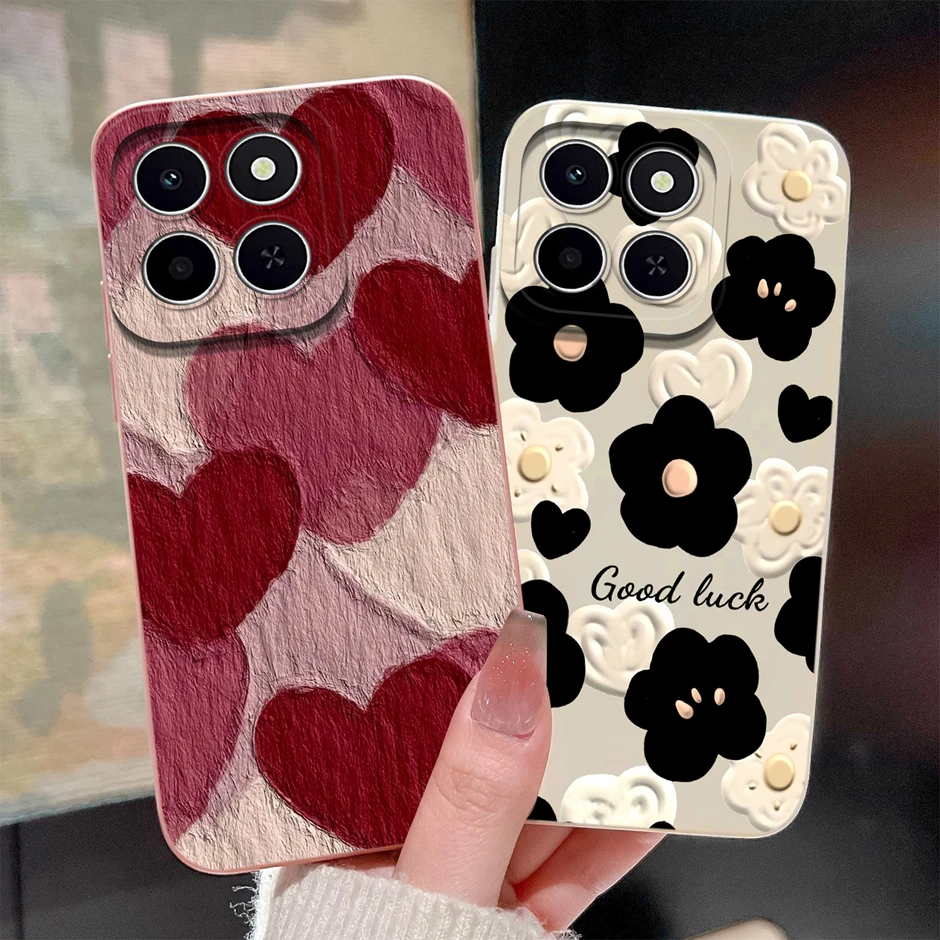 Case For Honor X6C X6B X6D X6A X6S X6 Trendy Butterfly Advanced Sense Camera Protection Bumper For HonorX6C honor x6d Funda Capa