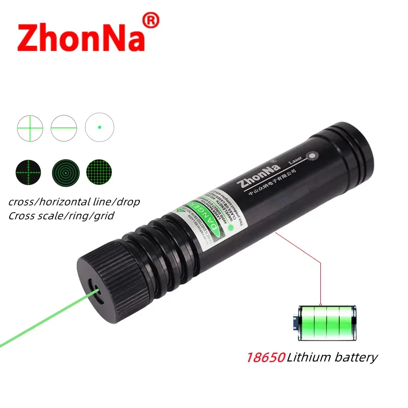 532nm45 Green line Laser Module DC3-5VHorizontal Cross is Optional for WoodStone Cutting Positioning Line Factory Direct Sales