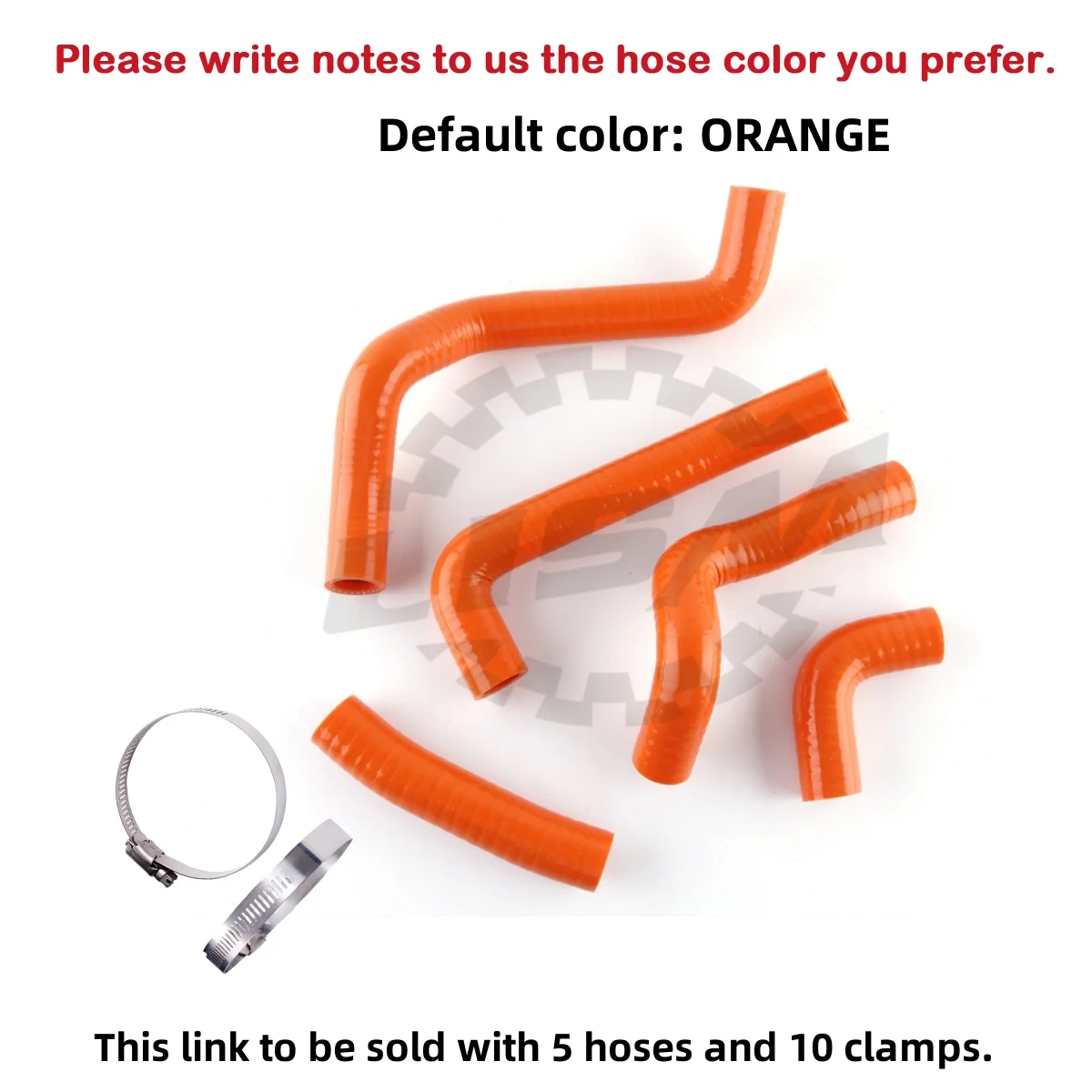 

5PCS 3ply For 1995-2006 Kawasaki KDX220 KDX200 KDX 220 KDX 200 Silicone Radiator Hose Kit Pipe 1996 1997 1998 1999 2000 2001