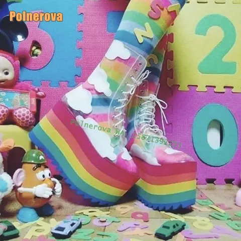 8 best sales इंद्रधनुषी जूते - №6