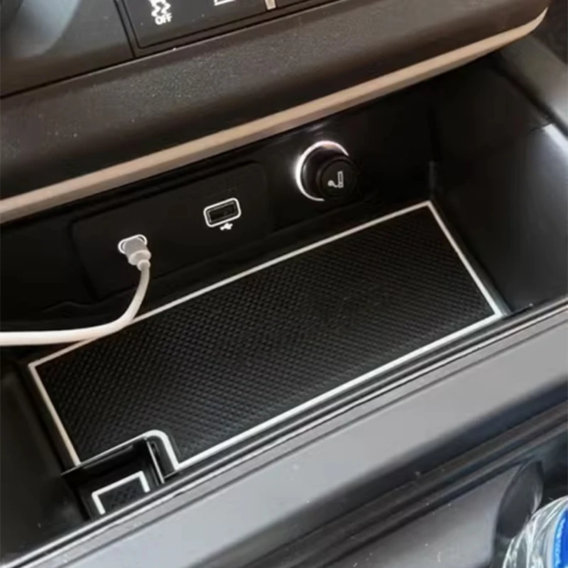Car Center Console Armrest Storage Box Organizer Tray Car Accessories Interiors 2020-2024 For Land Rover For Defender 90 110 5