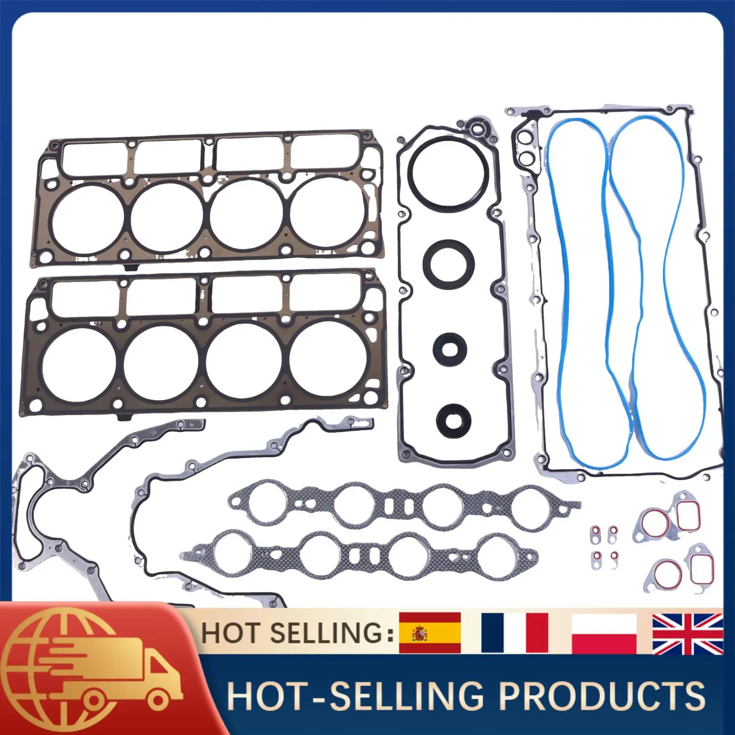 

Комплект прокладок двигателя Gen IV LS2 LS3 LS9 LS1 LS6 4.8L 5.3L 6.0L 6.2L Комплект прокладок головки клапана Крышка масляного поддона Уплотнение водяного насоса MLS