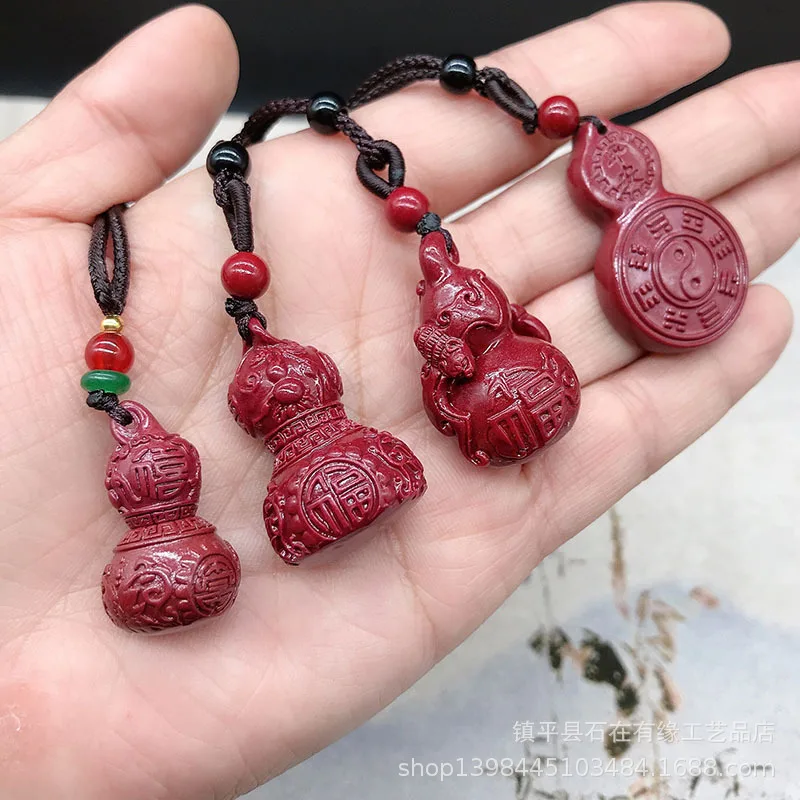 

Подвеска Calabash с фиолетовым золотым песком, Женская безопасность, безопасная унисекс