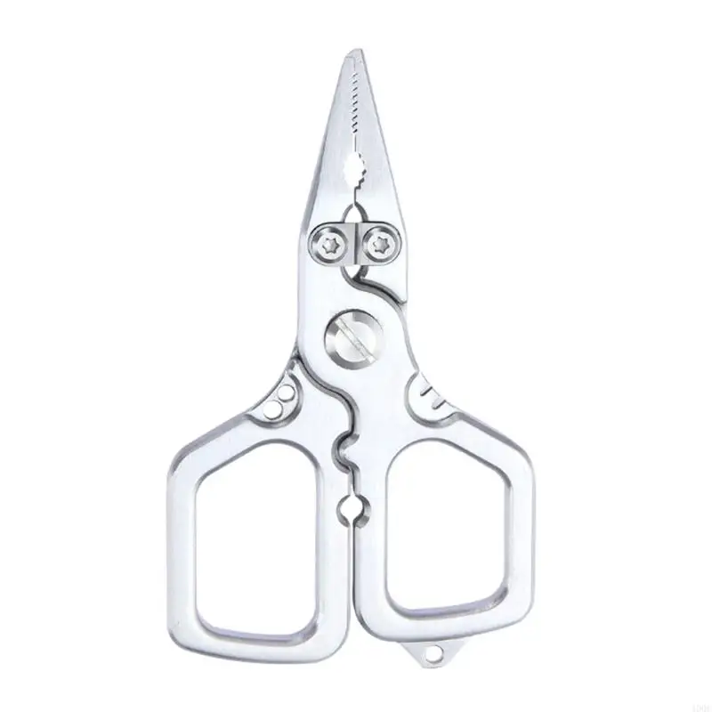 

Multifunctional Fishing Plier Fish Hook Remover Fishing Line Cutter Stainless Steel Fishing Pliers with Braided Cutter 400C