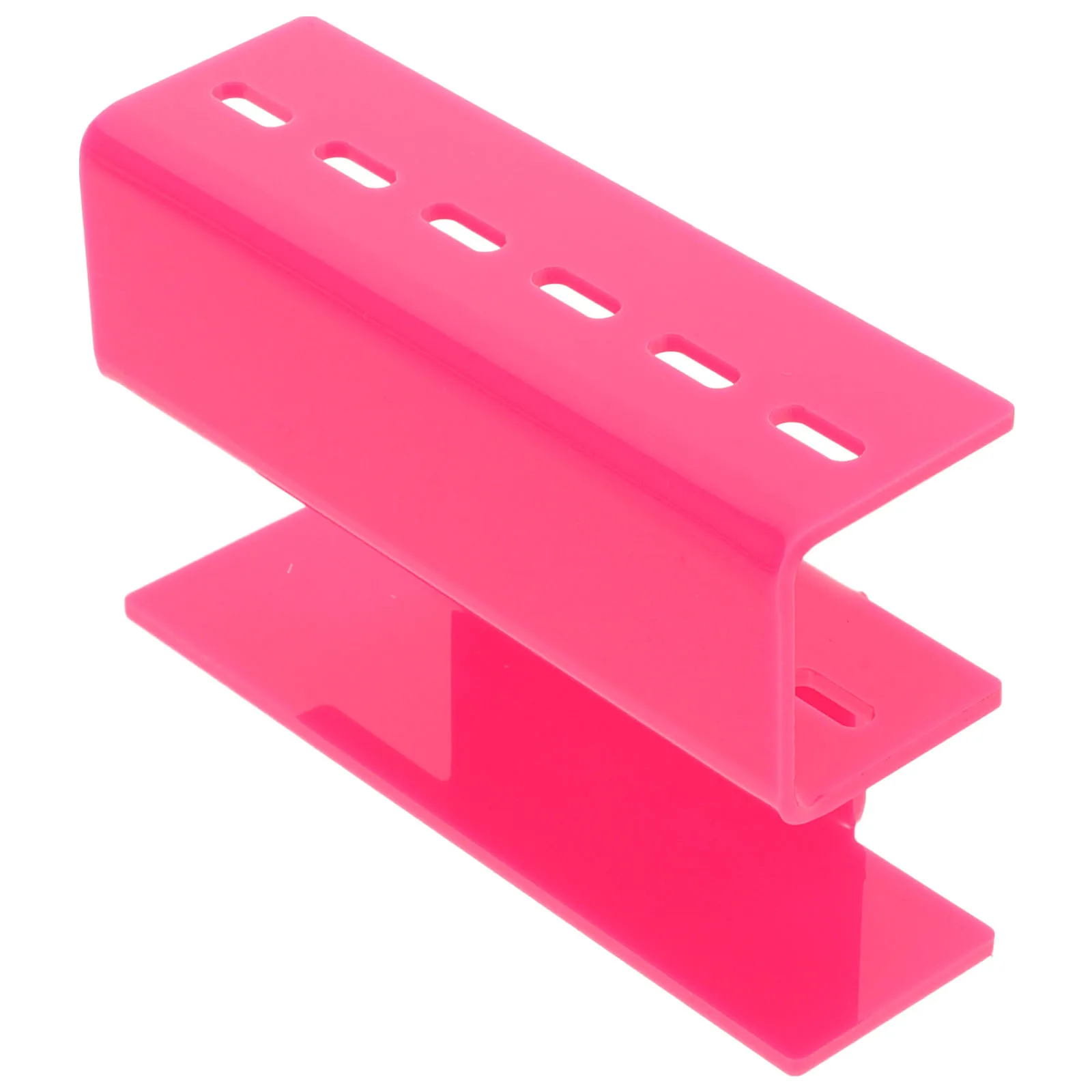 

Pink Eyelash Rack Acrylic Display Stand Eyelash Extension Tweezers Bracket Holder for Makeup Tools Organizer Keeps Desk Neat