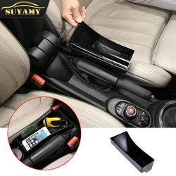Car Gear Panel Storage Box Interior Handle ABS Container For Mini Cooper 2014-2022 F54 F55 F56 F60 Countryman Car Accessories
