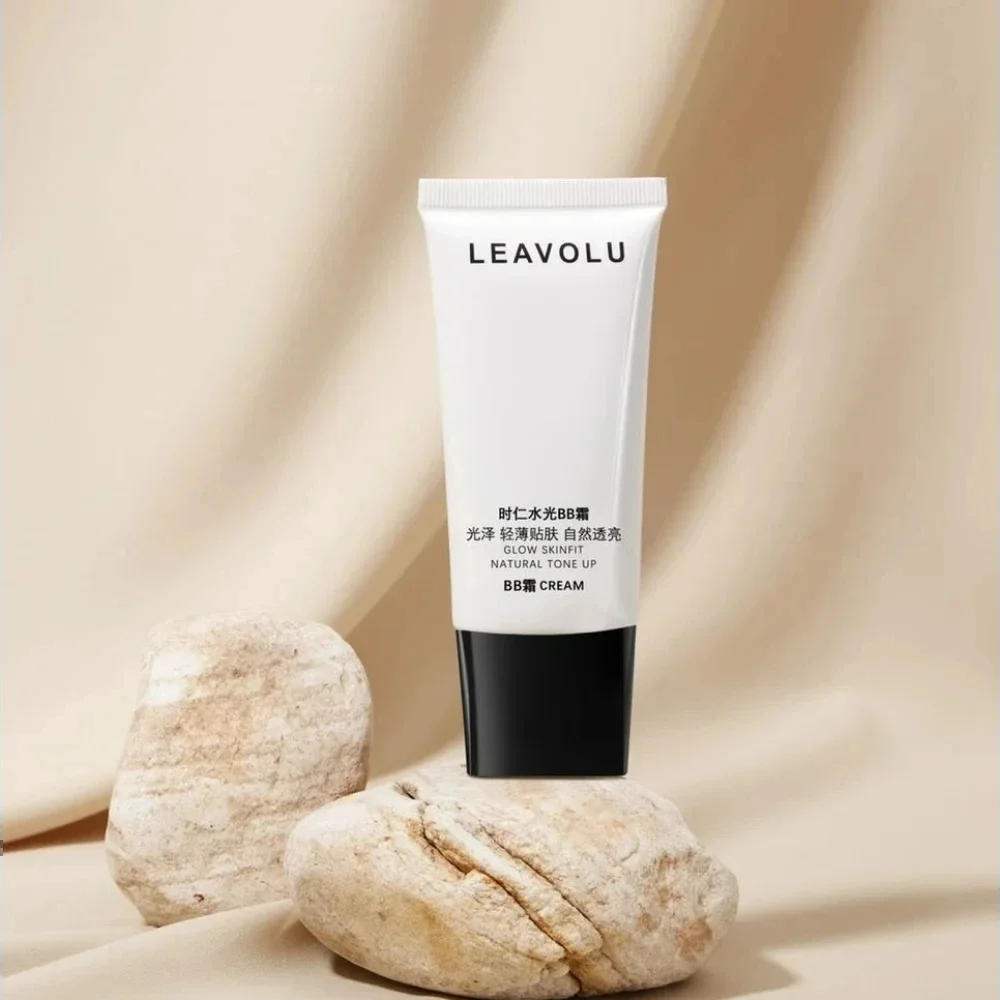 Leavolu BB Cream Moisturizing Face Base Makeup Cream Wrinkle Invisible Pore Repair Cream Nourishing Essence Brightening Firming