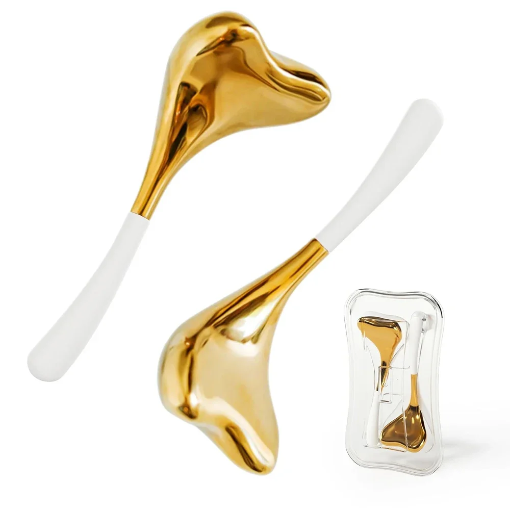 

Cooling Spa Ice Globes Roller Stainless Steel Gua Sha Cryo Sticks Face and Eyes Massager Facial Skin Care Tools Gifts for Women