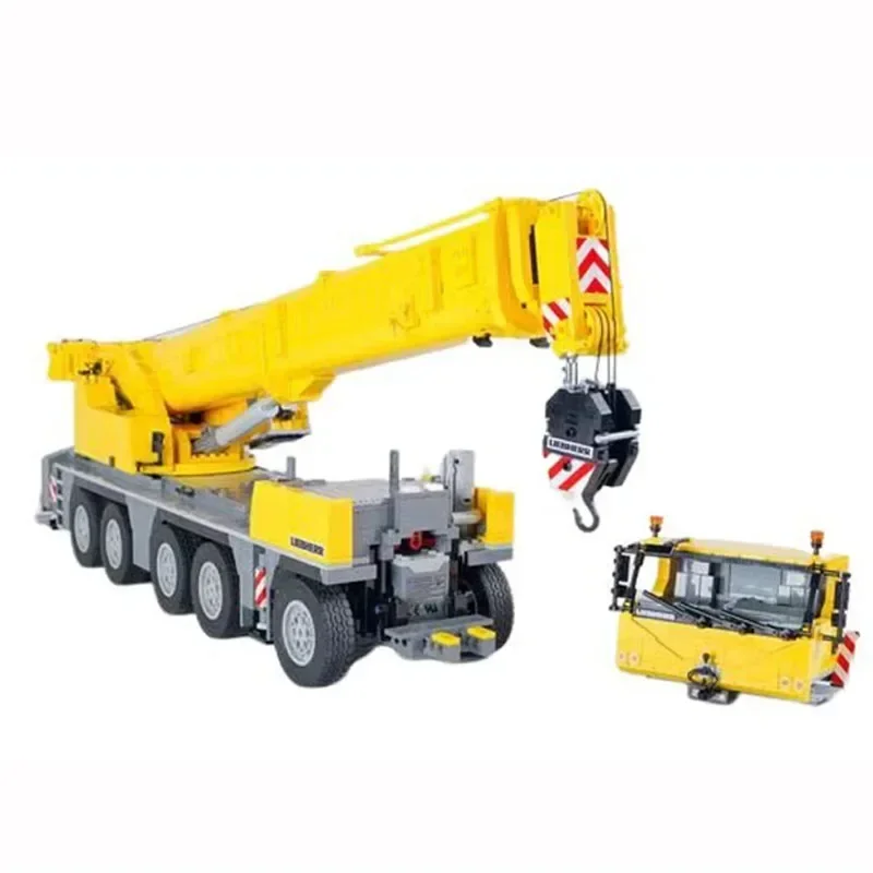 Grue d'ingénierie électrique RC, grue mobile, jouet de nuits de construction, cadeau d'anniversaire bricolage, LTM 12Liqu5.1MOC-57421, 4599 pièces