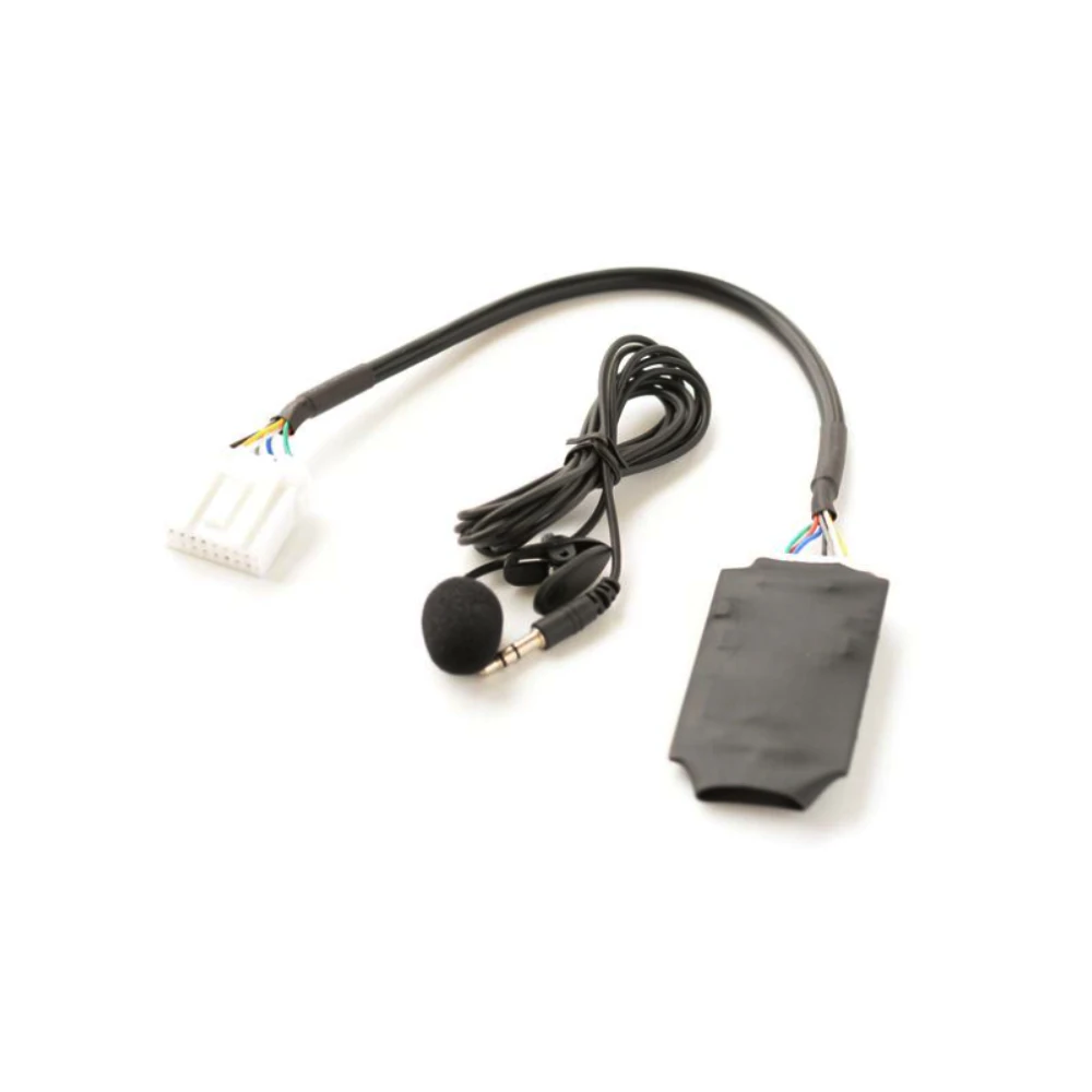 Zestaw samochodowy Bluetooth 5.0 Adapter audio AUX Mikrofon głośnomówiący 3,5 mm Kabel sterujący do kierownicy Mazda 3 5 6 MPV CX7 Adaptery — zdjęcie 3