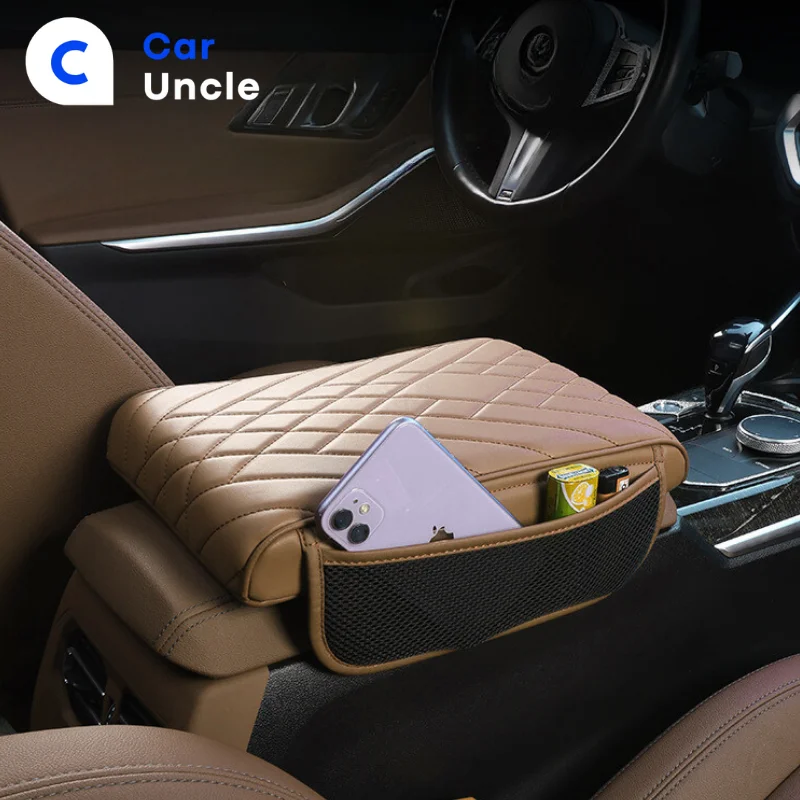 Car armrest cushion memory cotton increase pad universal car central armrest cushion protection sleeve lengthening