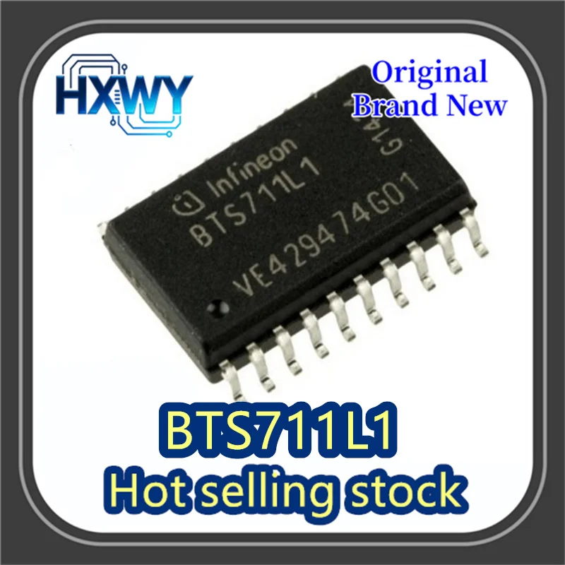

(5/50 pieces) BTS711L1 BTS711 SOP20 package power switch IC chip integrated circuit, brand new and original.