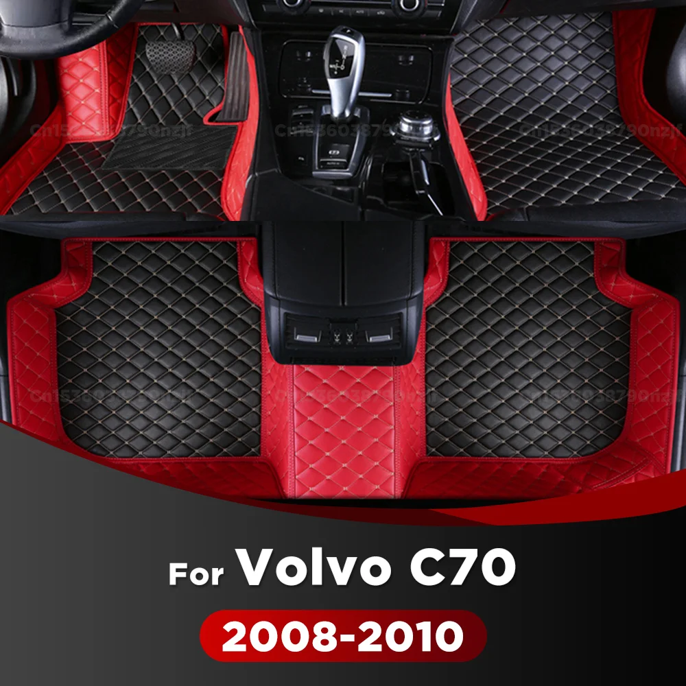 

Для Volvo C70 2008 2009 2010, автомобильные коврики, изготовленные на заказ автомобильные подушечки для ног, автомобильный ковер, аксессуары для интерьера