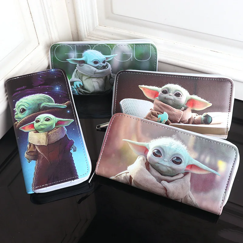 Star Wars,Yoda, Wallet, Mandalorian, Baby Yoda, male and female students, office workers, coin wallet, gifts