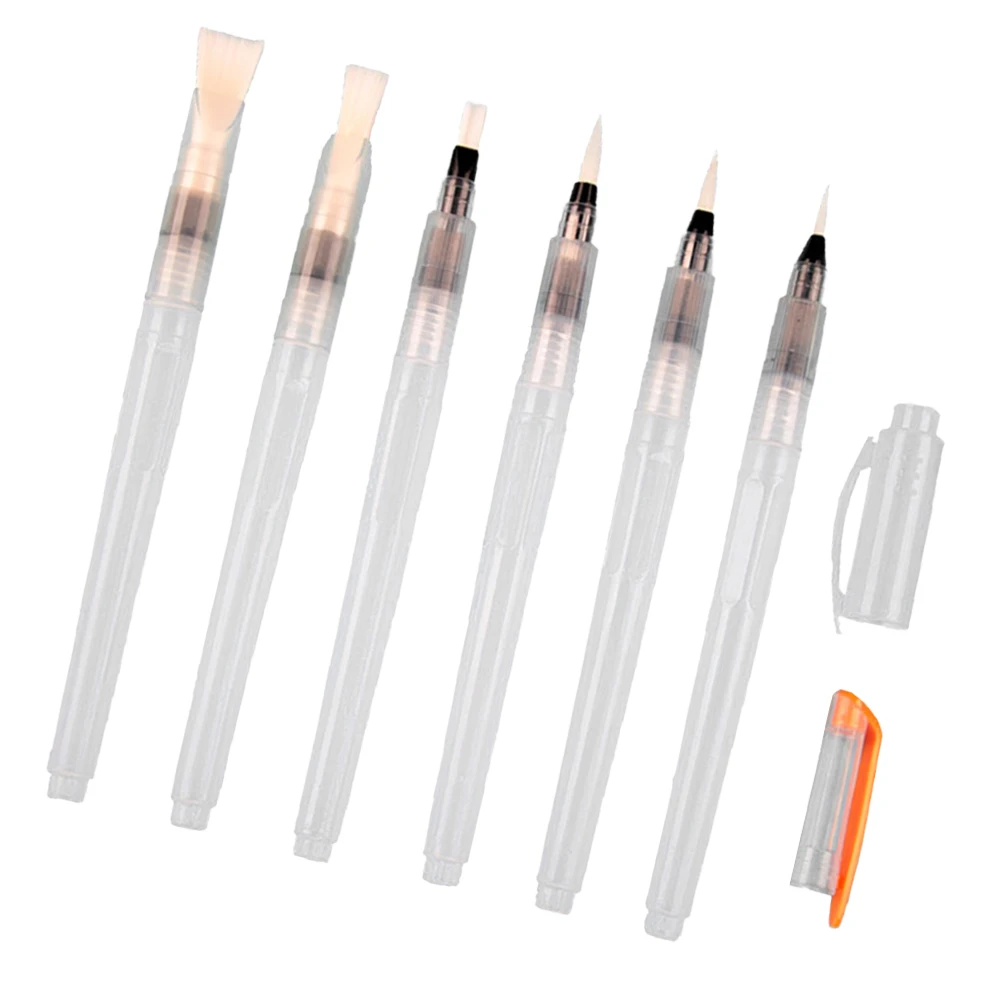 

Watercolor Paint Pen Brushes Waterbrush Pens for Soft Head Transparent Painting Pencils