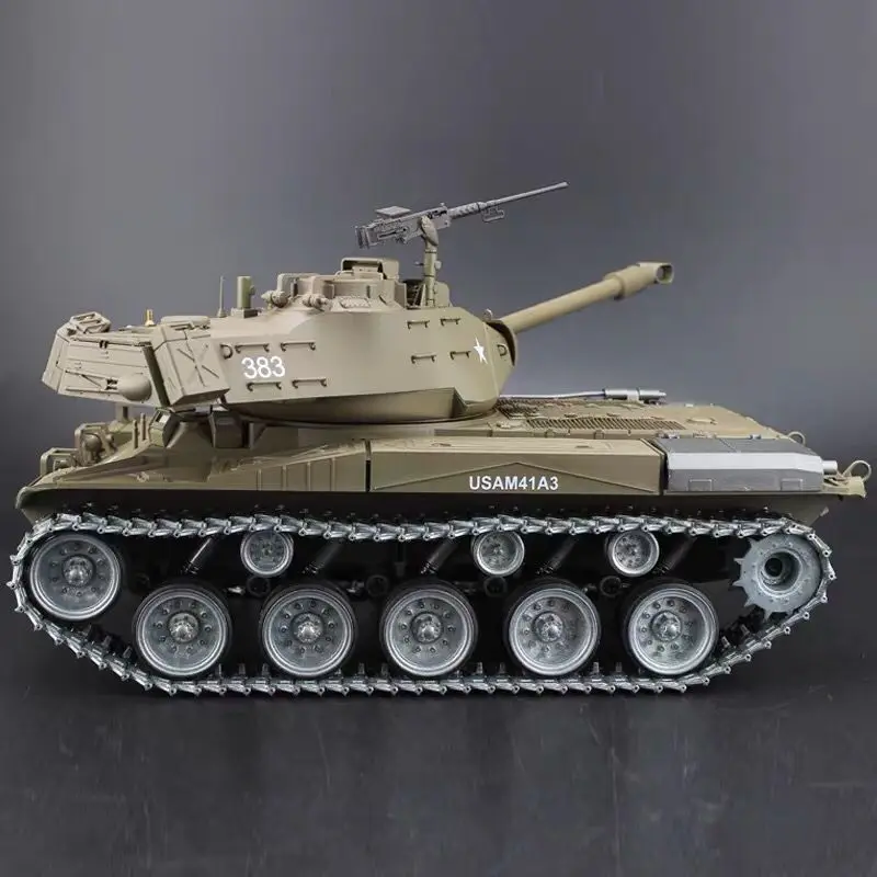 1/16 zbiornik RC M41A3 symulacja uruchomić 360-stopni dookólna spaceru zdalnie sterowanym samochodowym wersja 7.0 3839 Model zabawki dla chłopca