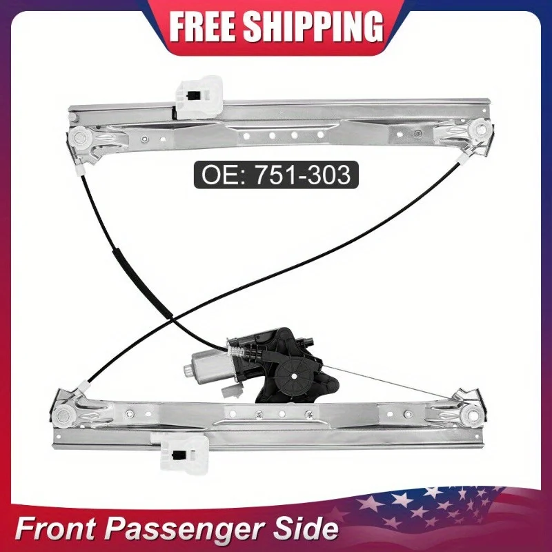 

Front Right Power Window Regulator w/ Motor for 2008-16 Chrysler Town & Country