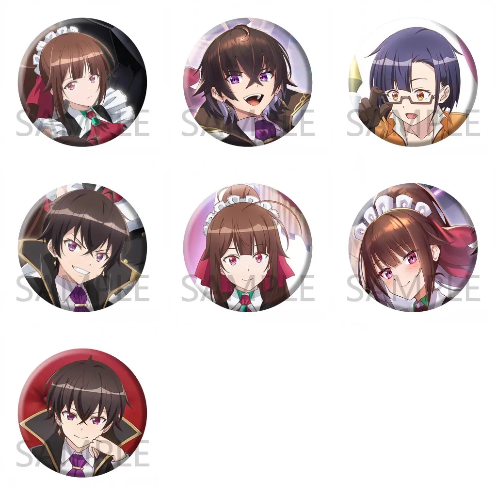 Anime I'm The Evil Lord Of An Intergalactic Empire! Pins リアム・セラ・バンフィールド Badge Cosplay Cartoon Itabag Bedge Button Brooch DADGE