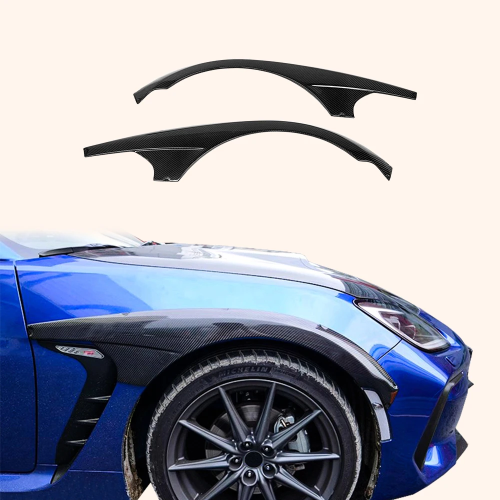 

For Toyota 2022-2023 GR86 BRZ ZD8 V1 Style Carbon Fiber Front Fender Flare Arch