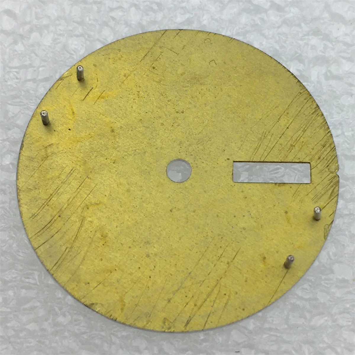 Dial 29MM C3 hijau bercahaya cocok untuk suku cadang pengganti jam tangan pergerakan NH36