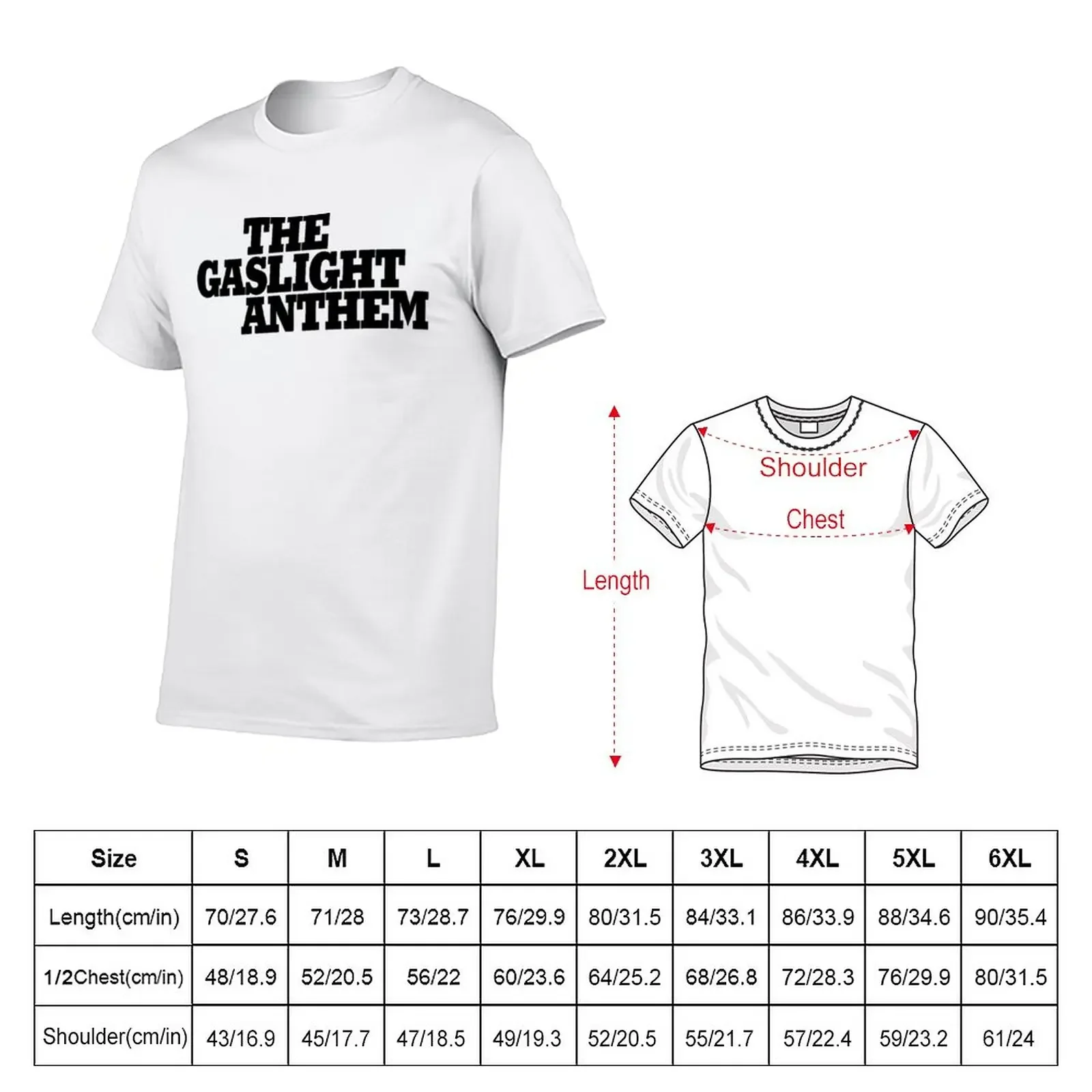 Gaslight Anthem T-Shirt customs design your own blanks vintage clothes mens graphic t-shirts big and tall