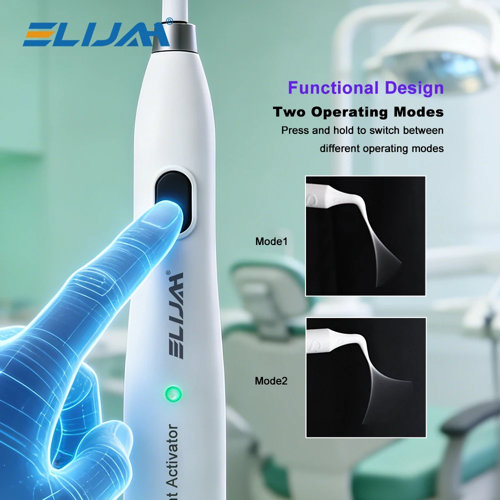 XYSZ Dental Sonic Activator Dentistry Endo Ultra Activator Vibration Cleaning Irregation Root Canals with 20 Tips Dentist Tools view 3