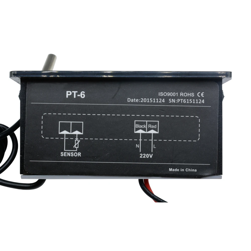 PT-6 miernik temperatury samochodu termometr cyfrowy higrometr elektroniczny miernik temperatury i wilgotności miernik z czujnikiem NTC