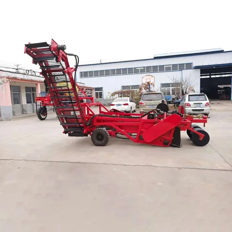 Factory Supply Onion Potato Harvester Sweet Potato Harvester Machine Automatic Industrial Root Crop Harvester High Capacity