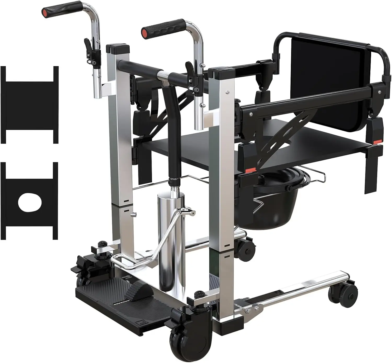 

1Pcs Stainless Steel Hydraulic Lift Double Handle Seat Type Dh01118(9)B Us Regulations