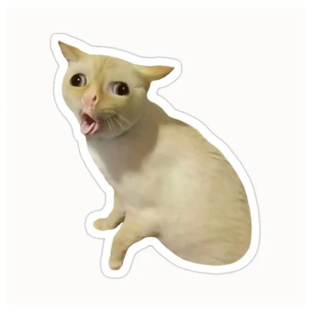 Cat Waterproof Stickers For Decorating Car Windows Motorcycles And Computers.
