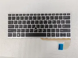 FOR HP EliteBook 730 G5 735 G5 735 G6 830 G5 836 G5 Keyboard US No Backlit silver Frame No trackpoint