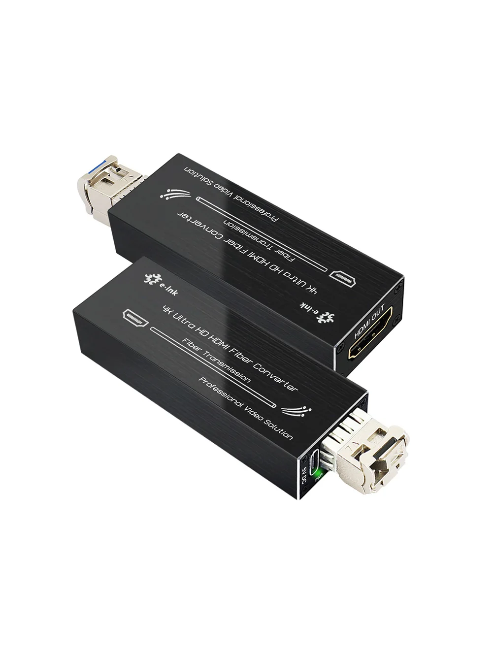 4K HDMI Video Optical Transceiver HD Fiber Extender HDMI to Fiber Converter Single-mode Multi-mode 30Hz