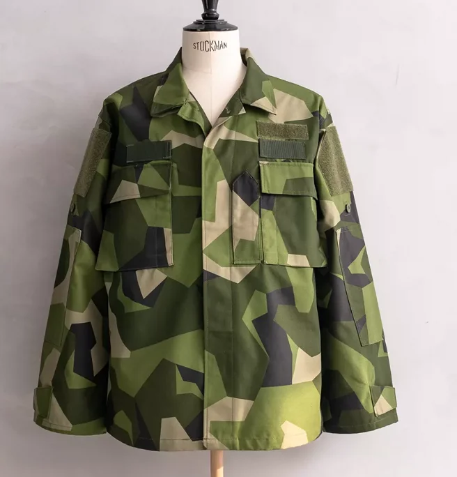 

Шведская камуфляжная куртка BDU M90 Spring Green Jungle