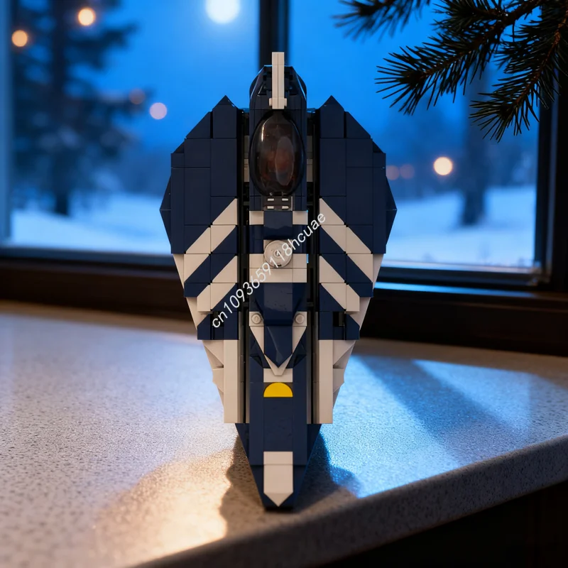 

319pcs MOC Plo Koon S Delta Aethersprite Star Battle Model Building Christmas Gift Blocks Toys DIY Idea Education Brick Birthday